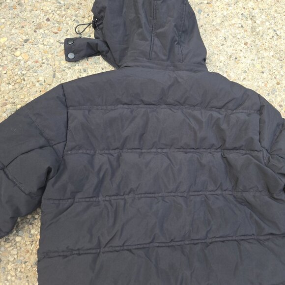 ❄️Wantdo Men's Puffer Coat Insulated Windproof Winter Jacket with Fixed Hood Bla - Picture 5 of 12